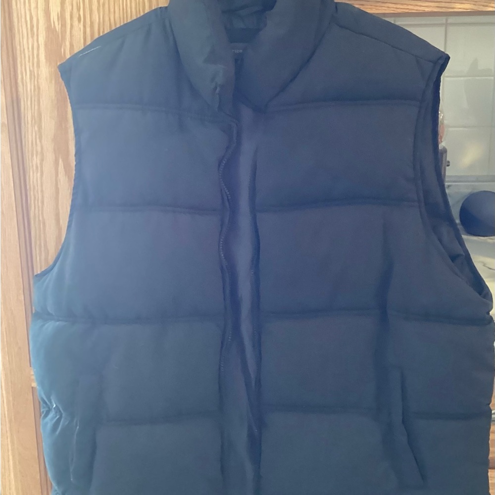 Men's Classic Black Quilted Vest
